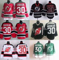 Wholesale 2016 Mens NJ New Jersey Devils Brodeur Red Black White Green Hockey Jerseys New and Cheap prices mix order