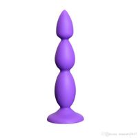 Wholesale Anal But Plug Sex Toys Silicone For Women And Men Dildo Anal Stimulator Balls Vagina G Spot Stimulator Adult Sex Products
