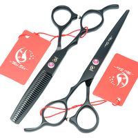 Wholesale 5 Inch Inch Meisha Professional Left Handed Cutting Scissors Thinning Shears JP440C Hairdressing Shears Hair Styling Tool HA0137