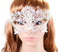 Wholesale Lace Halloween Mask Masquerade Venetian Party Half Lovely Face Lily Woman Lady Sexy Lace Mask for Christmas Disco Eco FriendlyClub