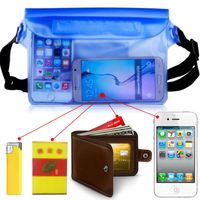 Wholesale For Universal Waist Pack Waterproof Pouch Case Water Proof Bag Underwater Dry Pocket Cover For Cellphone Samsung Smart phone money