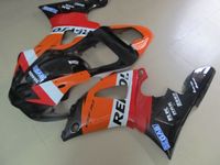 Wholesale 7gifts fairing kit for Yamaha YZF R1 red orange black fairings set YZFR1 ER58
