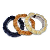 Wholesale 10Pcs Car Steering Wheel Decals Winter General Plush Lint Steering Wheel Cover Soft Imitation Wool Accessories