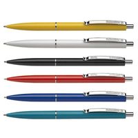 Wholesale factory direct supply simple students to push the ball point pen office promotion pen gift mixed color ball pen