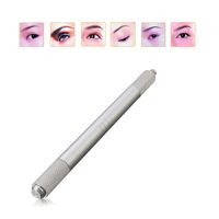 Wholesale Professional Dual head Permanent Eyebrow Tattoo Pen Embroidered Eyebrow Makeup Tattooing Machine Manual Microblading Pen Tattoo Tool