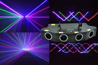 Wholesale New bar lights lantern stage sound control laser light fan shaped KTV lighting shaking his head beam light