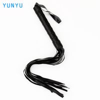 Wholesale Leather Spanking Paddle Fetish Whip Flogger Sex Toys for Couples Sexy Policy Knout Adult Games