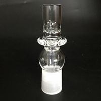 Wholesale Domeless electronic glass hookah quartz nails suitable for mm nail coil heater with mm female connector