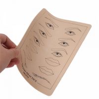 Wholesale Top Quality Permanent Makeup Eyebrow lips Tattoo Practice Skin Training Skin Set For Beginners