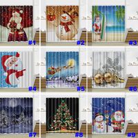 165180cm christmas shower curtain santa claus snowman waterproof bathroom shower curtain decoration with hooks free shipping wx9 107 - Christmas Bathroom Curtains 165180cm christmas shower curtain santa claus snowman waterproof bathroom shower curtain decoration with hooks free shipping wx9 107 - Christmas Bathroom Curtains