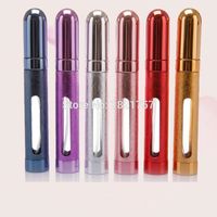 Wholesale 1000pcs New Arrival ml mini Spray Fashion Perfume Bottle Atomiser Deluxe Travel Refillable