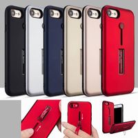 Wholesale 2 in Hybrid Defender Case Armor Shockproof With Kickstand Cover For iPhone X Xr Xs Max S Plus Samsung Note S8 S9 Plus S10 S10 S10