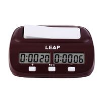Wholesale PQ9907 LEAP Professional Compact Digital Chess Clock Count Up Down Timer Electronic Board Game Bonus Competition Master Tournament