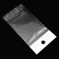 Wholesale 10 cm Clear Soft Plastic Storage OPP Poly Bag For Cell Phone Case Retail Package Pouch For Mobile Phone Case