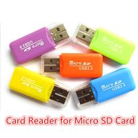 Wholesale Stable Premium Universal Card Readers TF T Flash Micro Secure Digital Memory Card Nice Mini USB Memory Card Reader Adapter TransFlash