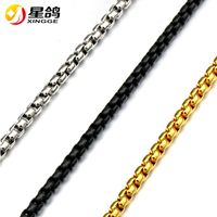 Wholesale Top quality Handmade DIY Stainless Steel necklace for Mens Womens Necklace link Chain necklace MM length CM