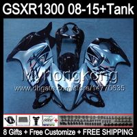 Wholesale Dark red gifts For SUZUKI Hayabusa GSXR1300 MY59 GSXR GSX R1300 GSXR TOP silver Fairing