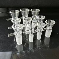 Wholesale Funnel adapter glass bongs accessories Glass Smoking Pipes colorful mini multi colors Hand Pipes Best Spoon glas