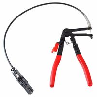 Wholesale Auto Vehicle Tools Cable Type Flexible Wire Long Reach Hose Clamp Pliers for Car Repairs Hose Clamp Removal Tool Alicate