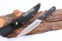 Wholesale 2017 New Cold steel survival straight knife CR15MOV HRC steel blade Outdoor hunting knife knives