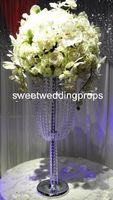 Wholesale New hot sale decoration flower arrangement stands acrylic metal wedding flower stands flower stand for wedding