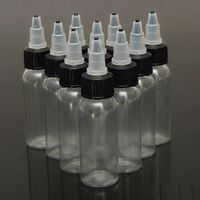 Wholesale Clear ML Plastic Squeeze Bottles with Beak Caps Empty E Liquid Bottles PET Ejuice Bottles