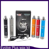 Wholesale Evolve Plus Kit mAh Battery Quartz Dual Coil QDC E Cigarette Kits All Colors In stock