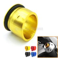 Wholesale High quality Motocross Motorcycle TMAX Part Muffler Tail Ends CNC Aluminum Exhaust Tip Cover For Yamaha T max