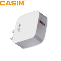 Wholesale CASIM Quick Charger Adapter Super fast Charging For iphone6 plus S AC V V HZ DC V A max