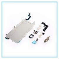 Wholesale Front Camera Home Button Flex Ear Pieces Screw Sets Metal Plate Bezel For iPhone s c S Plus LCD Display Touch Screen Digitizer