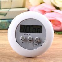 Wholesale Digital LCD Timer Stop Watch Kitchen Cooking Countdown Clock Alarm White the timer in the kitchen