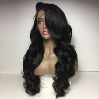 Wholesale Glueless Full Lace Front Human Hair Wigs For Black Women Brazilian Wave Full Lace Wig With Baby Hair Bleached Knots for sale