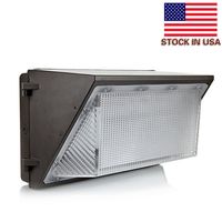 Wholesale Photocell Built in Led Wall Pack K W W Fixture Lights Flood Light Wash Lamp Energy Savings efficient Building Outdoor Lighting