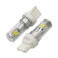 Wholesale 12 V w T20 led car light bulbs brake back uplight turn parking signallight with exclusive cover