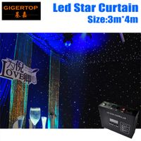 Wholesale 3M M Led Star Curtain Color Mixing RGB RGBW For Stage Background LED Backdrops LED Curtain Screen Flexible Flodable Protable