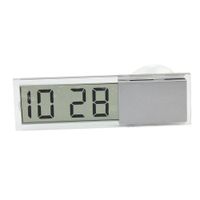 Wholesale Digital LCD Car Dashboard Desk Date Time Calendar Clock Sucked type Car Electronic Digital Clock