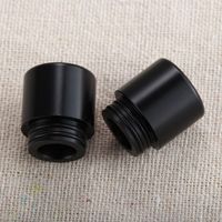 Wholesale Original TFV8 Drip Tip Black POM Drip Tips Accessories Mouthpieces Fit TFV8 Tank E Cig Best Price DHL Free