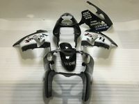 Wholesale Fairings set For KAWASAKI Ninja ZX R ZX9R Bodywork ZX R R ABS White black Fairing body kit KK01