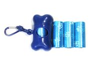 Wholesale Refill Pet Poop Bags Count with Free Dispensers One Lightweight Dog Waste Bags Refill Roll Poop Garbage Bag Blue Pink
