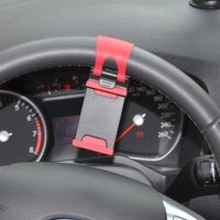 Wholesale 250pcs Car Streeling Steering Wheel Cradle Holder Clip Car Bike Mount For Smart Phone Mobile phone Android phone