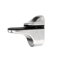 Wholesale Glass Shelf Metal Adjustable Bracket Brace Mount Glass Plate Carrier Holder Support Clamp Polished Chrome
