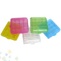 ZELLE LAGERHALTERUNG HARTE PLASTIKABDECKUNG FÜR 4*18650 BATTERIE-ORGANISATOREN
