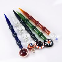 Wholesale Glass Dabber Tool for Oil and Wax glass oil rigs Dab Stick Carving tool For Vapor E nails Dab nail quartz enails
