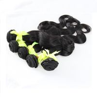 Wholesale peruvian virgin hair weave body wave Natural Black virgin hair bundle deals double drawn No shedding tangle free