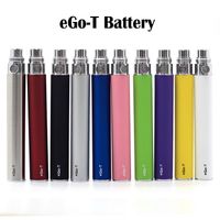 Wholesale eGo T Battery Ego t Batteries Thread mAh Colors Fit H2 MT3 CE4 CE5 Atomizer Clearomizer Vaporizer