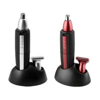 Wholesale Battery Operated Hair Clipper Cutting Nose Ear Hair Trimmer Washable Beard Hair Shaver Face Care DeviEyebrows Shaper shaping clip razor dece