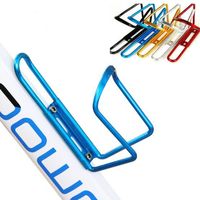 Wholesale New Aluminum Alloy Bike Bicycle Water Bottle Holder Cages Rack Outdoor Sports Accessories Strong Toughness Durable Cycling Equipment