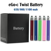 Wholesale eGo c Twist Battery Electronic Cigarette Variable Voltage Batteries V mah mah mah eGo Kit MT3 Atomizer