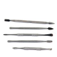 Wholesale wax pen dab nail wax kit dabber tool stainless steel dabber electric nail double sided dab tool for wax pex pax2