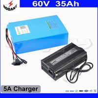 Wholesale Big Capacity Ah Electric Bicycle Battery V W With A Charger Rechargeable Battery V Built in A BMS